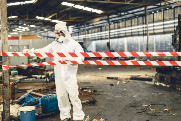 Professional Drug Lab Cleanup technician working in Johnstown, PA